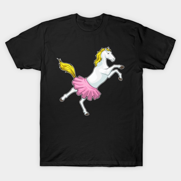 Horse Ballerina Ballet Dance T-Shirt by Markus Schnabel